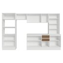 Ver imagem 5 de Armário de Cozinha Completa 100% Mdf 310 Cm Smart Madesa 04 Branco/rustic/crema