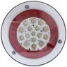 Par Lanterna Traseira Led Tricolor Redonda 12/24v Universal Carretinha Reboque Caminhão Rayx Yt-006 - 3