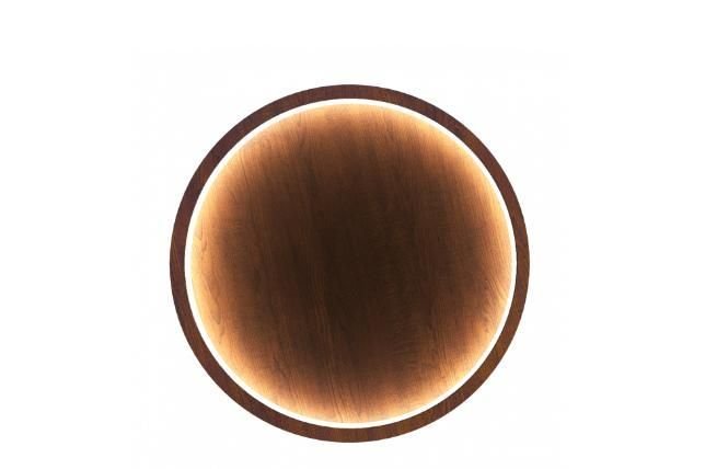 Arandela Fox Lustres Ar74 Led 35x35x8cm Madeira, Mdf e Acrílico Cor ...