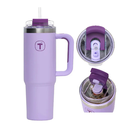Ver imagem 2 de Tupperware Copo Térmico Big T com Canudo 1,1l Lilás Copo Térmico Big T com Canudo 1,1l Lilás