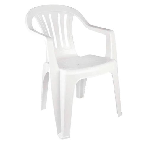 Poltrona Bela Vista Plástica Branco - Mor Poltrona Bela Vista Plástica - Mor