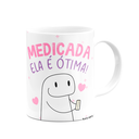 Ver imagem 2 de Caneca Flork Amigas - Medicada Ela É Ótima