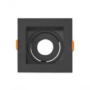 Ver imagem 2 de Mini Spot Dicroica de Embutir Recuado Quadrado Led 3,5w Cor Preto Cor da Lâmpada 4000k