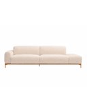 Ver imagem 5 de Sofá Unne 3 Lugares 230cm Terminal Esquerdo Boucle Off White - Sallar Home