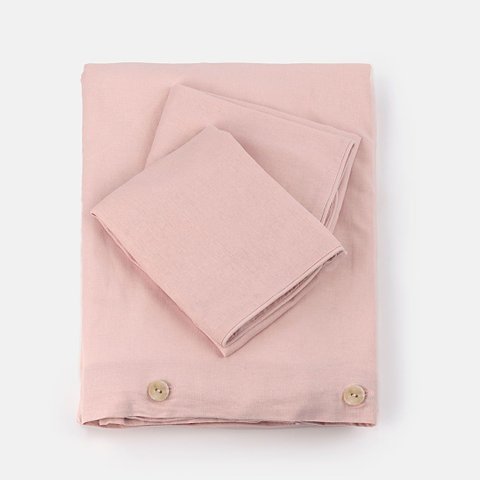 Capa de Duvet Lino Rose Queen Blue Gardenia