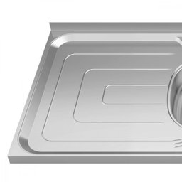 Bacia Inox 1,20x0,53 Duranox Cuba Central - 3