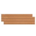 Ver imagem 2 de Porcelanato Acet Borda Reta Zigue Chevron Noce 28,8x119cm