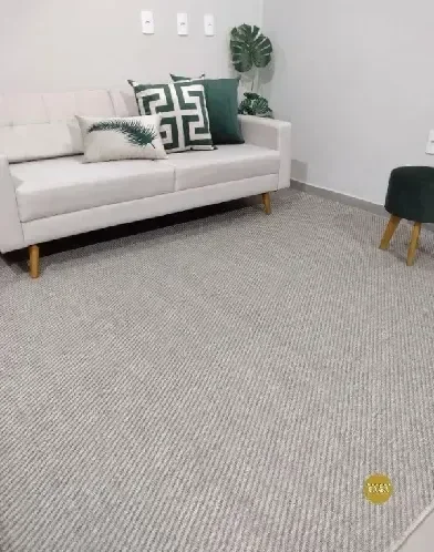 Tapete Sisal Sintetico Egípcio Bege (1625):200x300