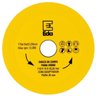 Disco de Corte para Vidro com Adaptador - Med. 115 X 15 X 22,23 Mm - Eda - 1