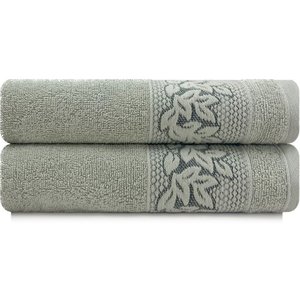 Toalhas de Banho Provence 100 Algodão Kit com 2 Peças Karsten