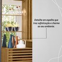 Ver imagem 6 de Estante Home Theater 2 Portas com Espelho Led Frizz Plus - Cumaru