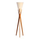 Ver imagem 1 de Luminária Abajur de Chão Monaco Desmontável Cru