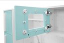 Ver imagem 6 de Cozinha Infantil Brinquedo Educativo Completa com Armário Fogão Pia e Geladeira:menta