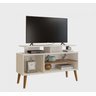Rack Retrô Moderna OffWhite Para Sala / Quarto Lyon - 1