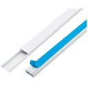 Ver imagem 1 de Canaleta 2x1x200cm Dupla Fibra 30 Peças Branco Romazi