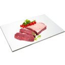 Ver imagem 3 de Tábua de Açougue Grande Branca Corte Carne Profissional 60x40cm 10mm Placa Açougueiro