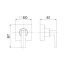 Ver imagem 4 de Acabamento para Registro Docol Stillo 823972 Docolbase 1/2", 3/4" e 1" Ouro Escovado Ouro Escovado 0