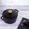 Caçarola Ferro Fund 20cm 2,7l Black Rose Gold Berlinger Haus - 6