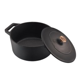 Caçarola Ferro Fund 20cm 2,7l Black Rose Gold Berlinger Haus - 4