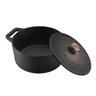 Caçarola Ferro Fund 20cm 2,7l Black Rose Gold Berlinger Haus - 4
