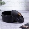Caçarola Ferro Fund 20cm 2,7l Black Rose Gold Berlinger Haus - 2