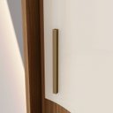 Ver imagem 3 de Guarda Roupa Talles 02 Portas Correr C/espelho 3 Gavetas Deslizantes - Henn