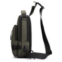 Ver imagem 5 de Bolsa Tiracolo Mochila Entregador Resistente Slim Masculina:cinza