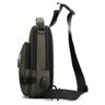 Bolsa Tiracolo Mochila Entregador Resistente Slim Masculina:cinza - 5