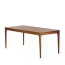 Ver imagem 2 de Conjunto de Jantar Mesa 6 Cadeiras Ella - Natural C/ Mescla Cinza