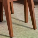 Ver imagem 7 de Conjunto de Jantar Mesa 6 Cadeiras Ella - Natural C/ Mescla Cinza