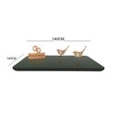 Ver imagem 3 de Somente Tampo Quadrado para Mesa de Jantar com 140cm e Vidro Preta
