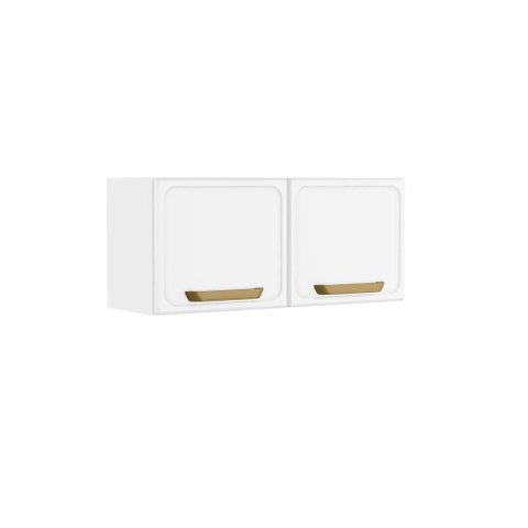 Armário Aéreo de Aço com 2 Portas Bella Bertolini Branco