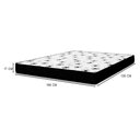 Ver imagem 3 de Cama Box Baú Casal 138 Tecido Sintético Preto com Colchão Extra Firme Espuma Semi Ortopédica D28 Pre