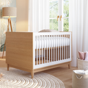 Ver imagem 3 de Quarto de Bebê Completo Berço Americano Cômoda e Guarda Roupa Infantil 2 Portas Quater Linha Tomi