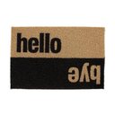 Ver imagem 1 de Capacho Super Print Hello Bye 40 cm x 60 cm - Home Style