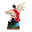 Ver imagem 2 de Anjo São Miguel Arcanjo Resina 14 Cm Imagem Religião Igreja