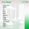Conjunto de 4 Banquetas Alta Lisboa de Aço de Carbono - 7