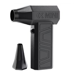 Mini Soprador Turbo Jet Fan 90.000 Rpm 3 Velocidades Usb Bateria Recarregavel sem Fio Limpa Computad