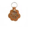 Chaveiro Patinha Pet Porta Pelos Cães e Gatos Lembrança Marrom-claro - 1