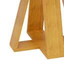Ver imagem 4 de Mesa de Jantar Tampo Retangular Chanfrado Curvo Mad/vid 120 X 90cm Kiara Cedro Off White- Mabe Magaz