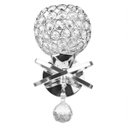 Ver mais imagens de Luminária de Parede Arandela Redona Cristal Moderna Luxuosa