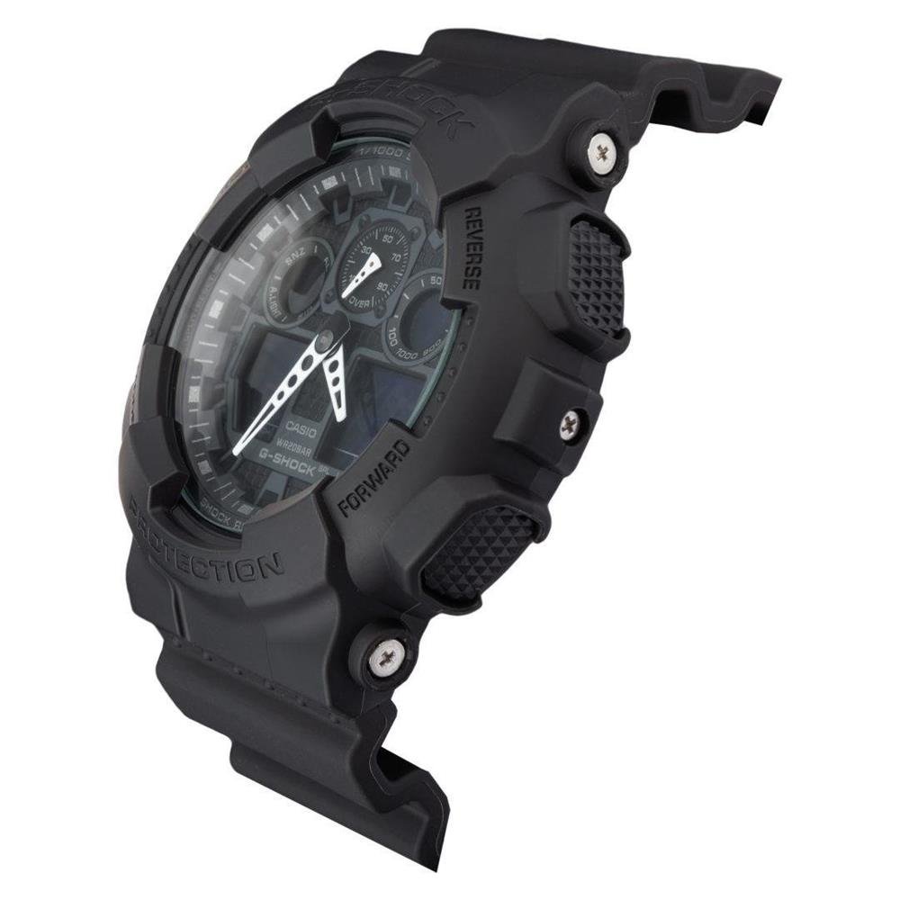 Relógio Casio Masculino Ref: Ga-100-1a1dr G-Shock Anadigi - 2
