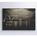 Ver imagem 2 de Quadro Ponte Jk Brasília 60x40 Cm Vidro Impresso