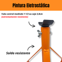 Ver imagem 6 de Kit 4 Cavaletes Automotivos Tipo Preguiça 2 Toneladas Suporte Reforçado Trava de Segurança Carros