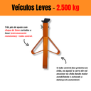 Ver imagem 5 de Kit 4 Cavaletes Automotivos Tipo Preguiça 2 Toneladas Suporte Reforçado Trava de Segurança Carros