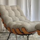 Ver imagem 3 de Cadeira Costela Boucle Confortável Moderna para Sala