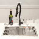 Ver mais imagens de Kit Cuba para Cozinha Gourmet com Acessórios Aruá e Torneira para Cozinha Misturador Monocomando