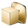 Acabamento para Registro Padrão Deca e Docol Ducon Square Dourado - 1