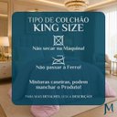Ver imagem 6 de Kit Quarto Elegante King Size Lilly Grosso Luxuoso Pluma:Rosa