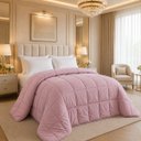 Ver imagem 1 de Kit Quarto Elegante King Size Lilly Grosso Luxuoso Pluma:Rosa